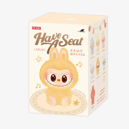 Labubu Have a Seat – Pop Mart Vinyl Plush Blind Box