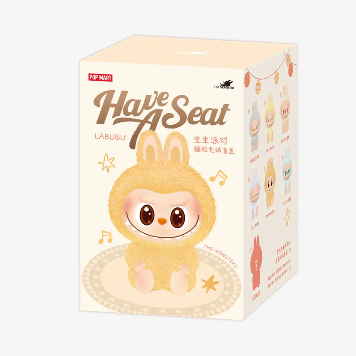 Labubu Have a Seat – Pop Mart Vinyl Plush Blind Box